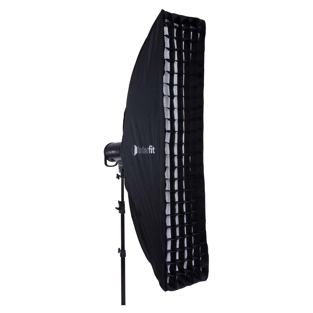 Foldable Softbox - Strip with Grid - 12 x 55