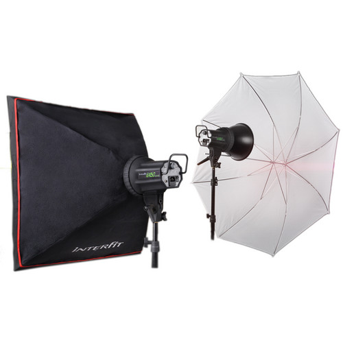 EX150 MKIII 2-Light Umbrella/Softbox Kit photo
