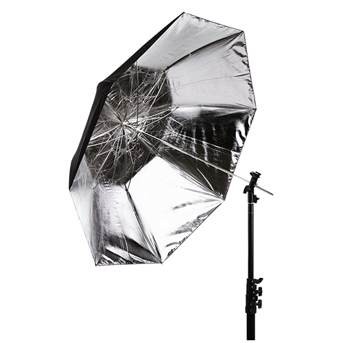 Tri-Fold Umbrella - Silver - 43